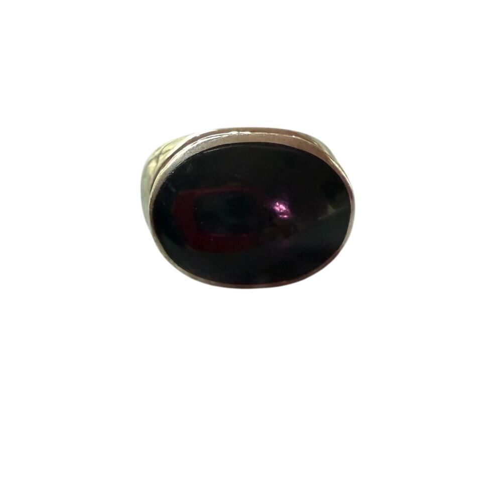 925 Sterling Silver & Stone Ring Size 6.75